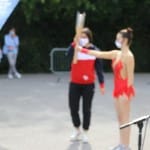Slovenska olimpijska bakla v Trstu