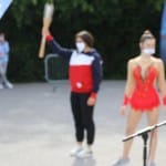 Slovenska olimpijska bakla v Trstu