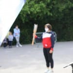 Slovenska olimpijska bakla v Trstu