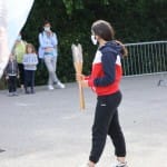 Slovenska olimpijska bakla v Trstu
