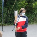 Slovenska olimpijska bakla v Trstu