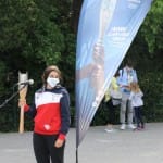 Slovenska olimpijska bakla v Trstu