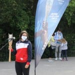 Slovenska olimpijska bakla v Trstu