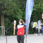 Slovenska olimpijska bakla v Trstu