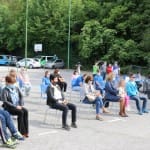 Slovenska olimpijska bakla v Trstu