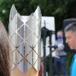 Slovenska olimpijska bakla v Trstu