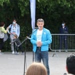 Slovenska olimpijska bakla v Trstu