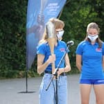Slovenska olimpijska bakla v Trstu