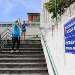 Slovenska olimpijska bakla v Trstu