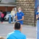 Slovenska olimpijska bakla v Trstu