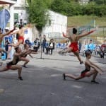 Slovenska olimpijska bakla v Trstu