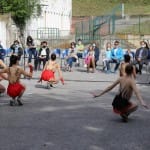 Slovenska olimpijska bakla v Trstu