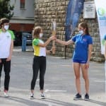 Slovenska olimpijska bakla v Trstu