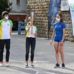 Slovenska olimpijska bakla v Trstu