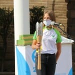 Slovenska olimpijska bakla v Trstu