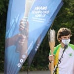 Slovenska olimpijska bakla v Trstu