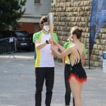 Slovenska olimpijska bakla v Trstu
