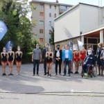 Slovenska olimpijska bakla v Trstu