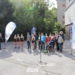 Slovenska olimpijska bakla v Trstu