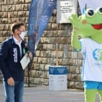 Slovenska olimpijska bakla v Trstu