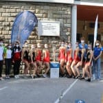 Slovenska olimpijska bakla v Trstu