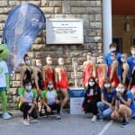 Slovenska olimpijska bakla v Trstu