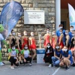 Slovenska olimpijska bakla v Trstu