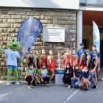 Slovenska olimpijska bakla v Trstu