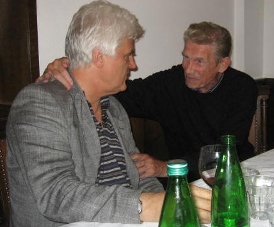 10 Foto
J. Vajevec in W. Coerver l.2006, dva izredna pedagoga in mentorja
