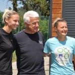 Prvoligašici Kaja Eržen in Dominika Čonč na obisku pri NK Kr