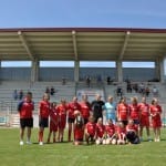 Prvoligašici Kaja Eržen in Dominika Čonč na obisku pri NK Kr