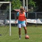 Prvoligašici Kaja Eržen in Dominika Čonč na obisku pri NK Kr