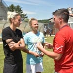 Sport - NOGOMET - NK Kras - Kaja Erzen / AS ROMA in Dominika Conc / AC MILAN