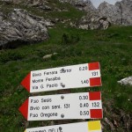 Planinski odsek AŠD Mladina: na vrhu gore Peralba