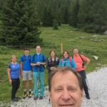 Planinski odsek AŠD Mladina: na vrhu gore Peralba