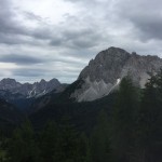 Planinski odsek AŠD Mladina: na vrhu gore Peralba