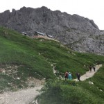 Planinski odsek AŠD Mladina: na vrhu gore Peralba