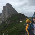 Planinski odsek AŠD Mladina: na vrhu gore Peralba