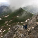 Planinski odsek AŠD Mladina: na vrhu gore Peralba