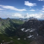 Planinski odsek AŠD Mladina: na vrhu gore Peralba