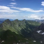 Planinski odsek AŠD Mladina: na vrhu gore Peralba