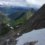 Planinski odsek AŠD Mladina: na vrhu gore Peralba