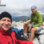 Planinski odsek AŠD Mladina: na vrhu gore Peralba