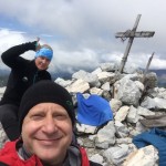 Planinski odsek AŠD Mladina: na vrhu gore Peralba