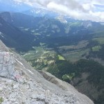 Planinski odsek AŠD Mladina: na vrhu gore Peralba