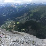 Planinski odsek AŠD Mladina: na vrhu gore Peralba