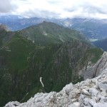 Planinski odsek AŠD Mladina: na vrhu gore Peralba