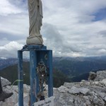 Planinski odsek AŠD Mladina: na vrhu gore Peralba