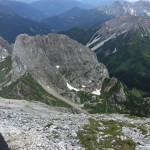 Planinski odsek AŠD Mladina: na vrhu gore Peralba