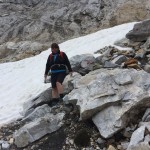 Planinski odsek AŠD Mladina: na vrhu gore Peralba